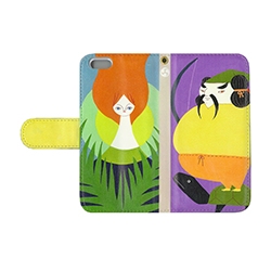 手帳型iphone6ケース〈大山咋神×鹿屋野比売神〉